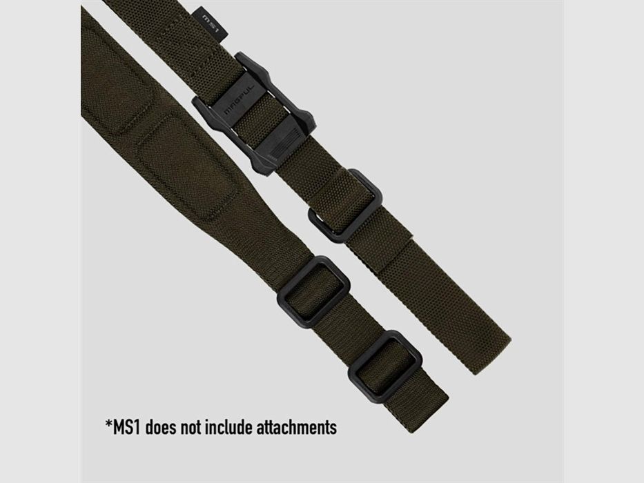 MAGPUL MS1 poduszany dwupunktowy pasek do karabinu, Ranger Green, zdjęcie 2 z 4