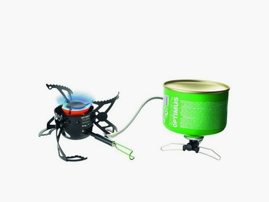 Hornillo híbrido Optimus Polaris Optifuel Botella Incluida