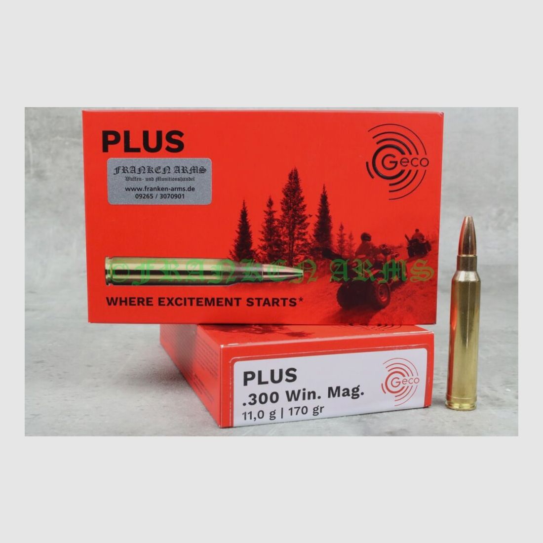 Geco Plus .300 Win. Mag. 170gr. 11g 20 pieces quantity discounts
