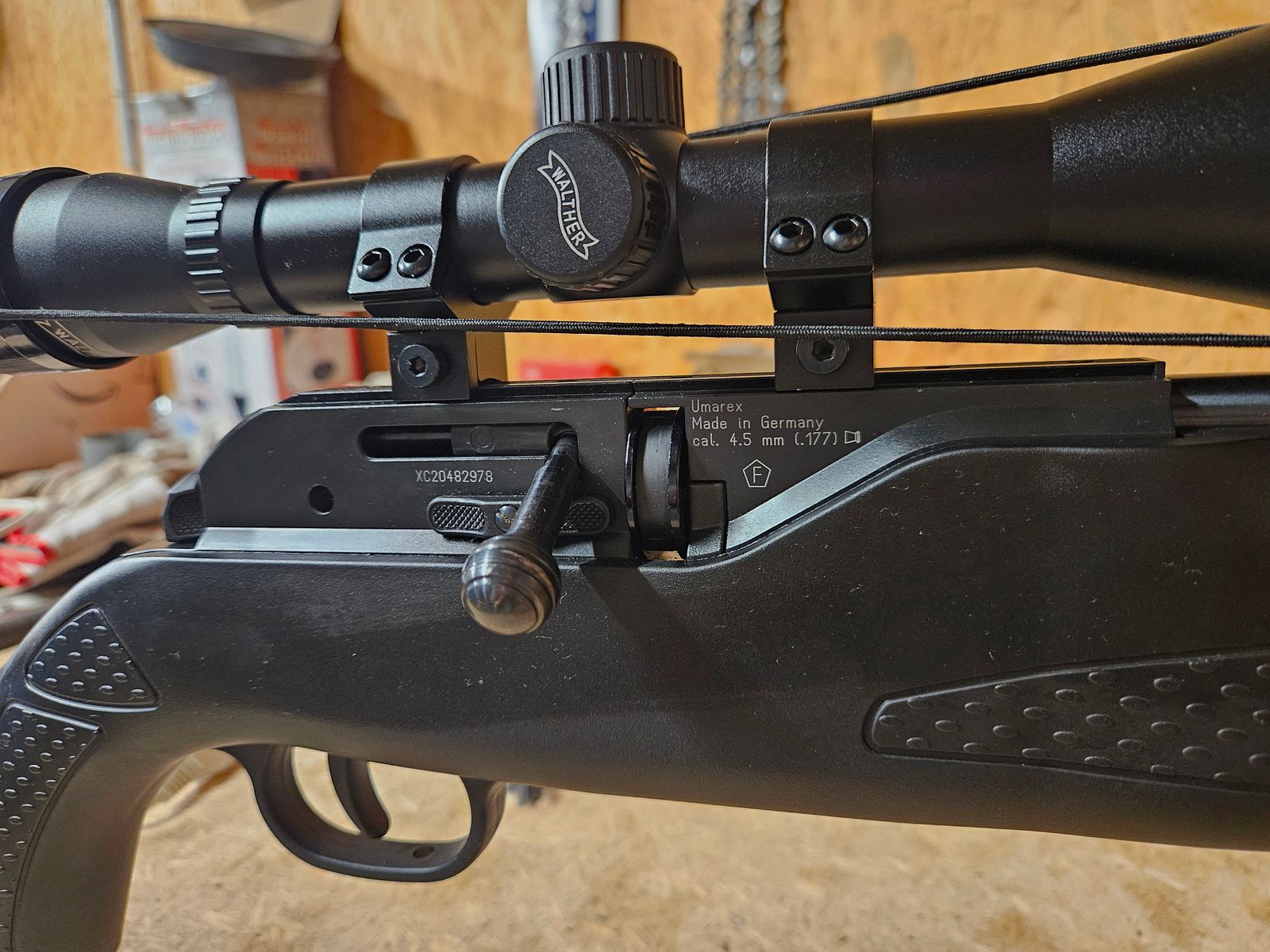 Walther Airmagnum 850 M2 met compressor