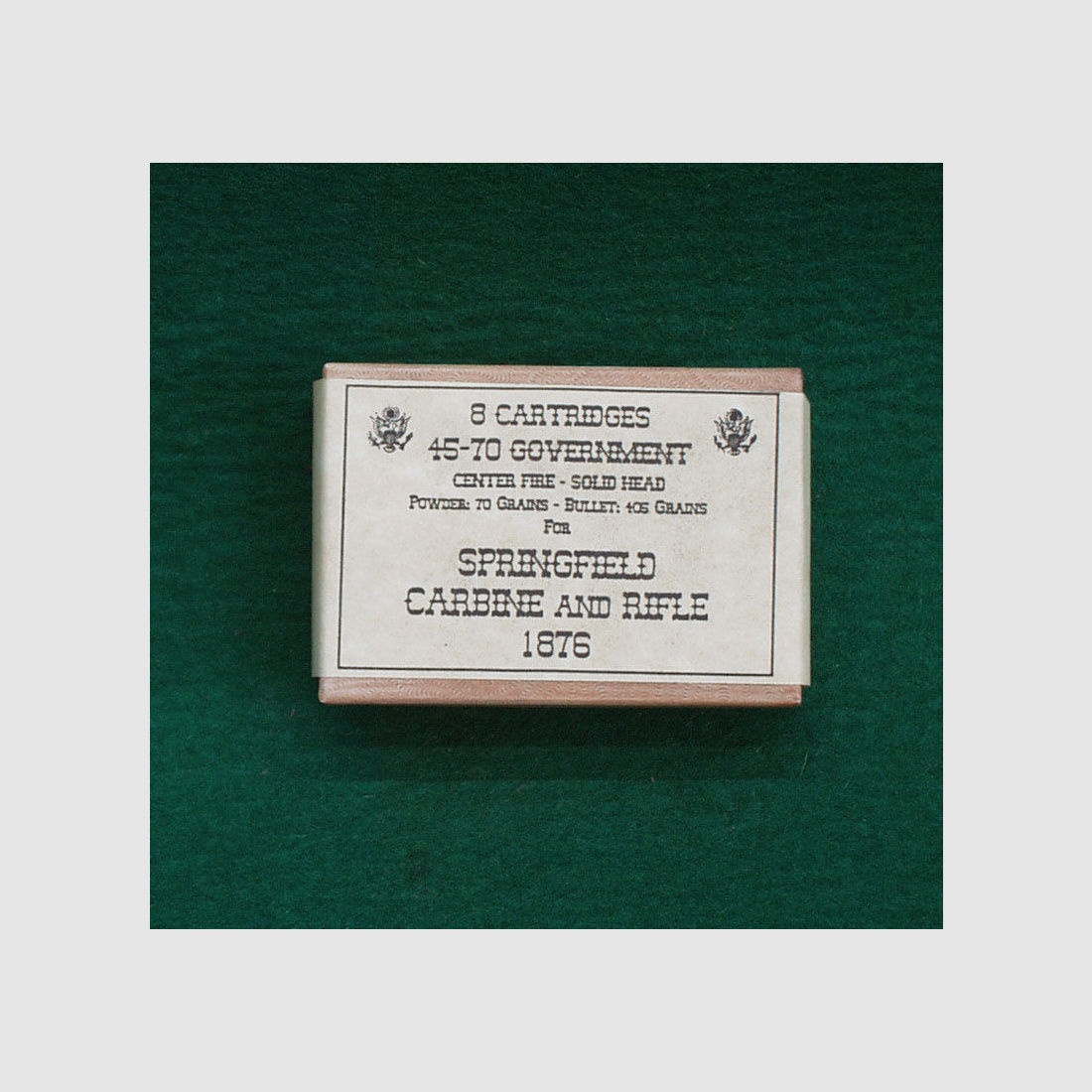 Replika Patronenboxen 45-70 Government