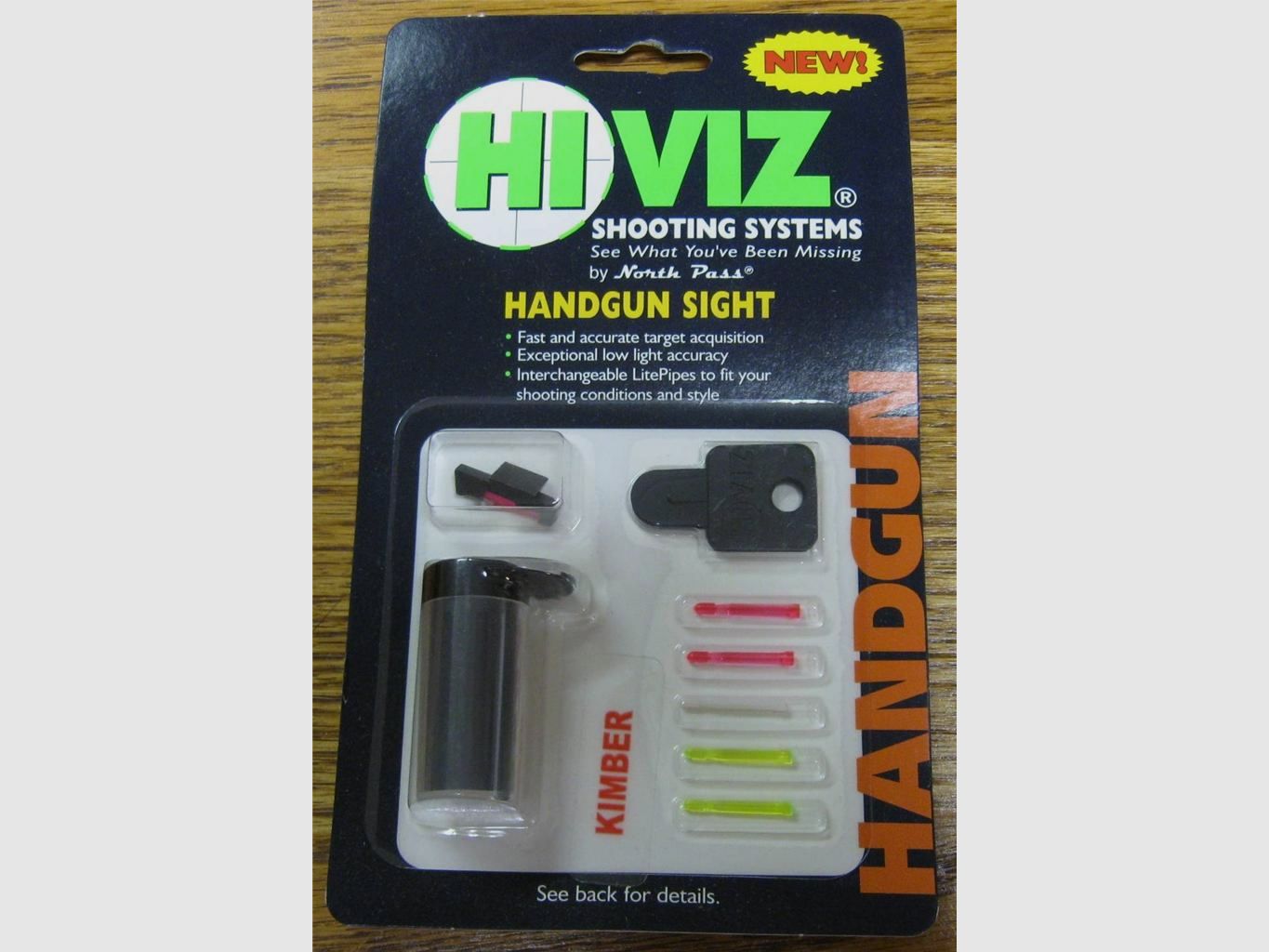 Hi-Viz Kit Visier für Kimber
