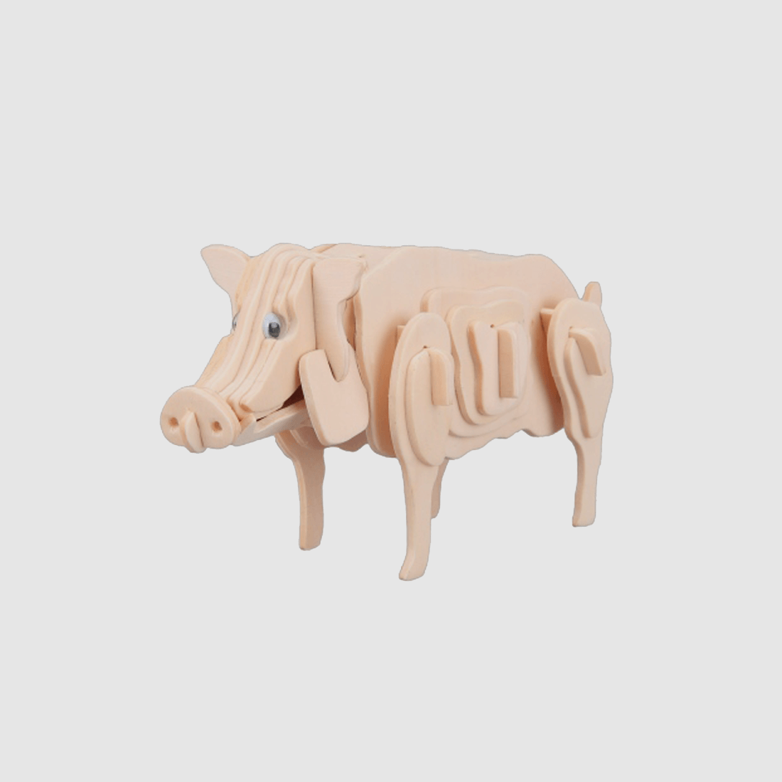 Holz 3D Puzzle Wildschwein