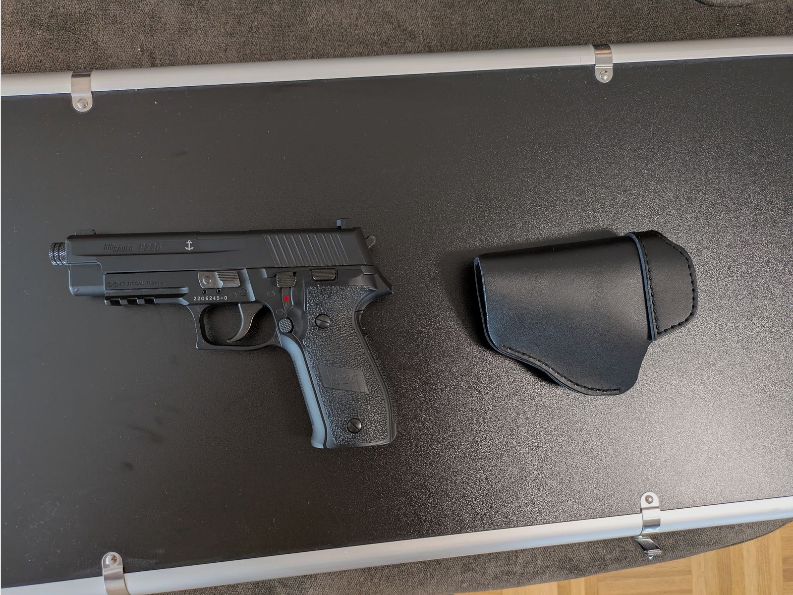 Sig Sauer MCX P226 CO2 Set Plinking Pellet Diabolo 4,5mm