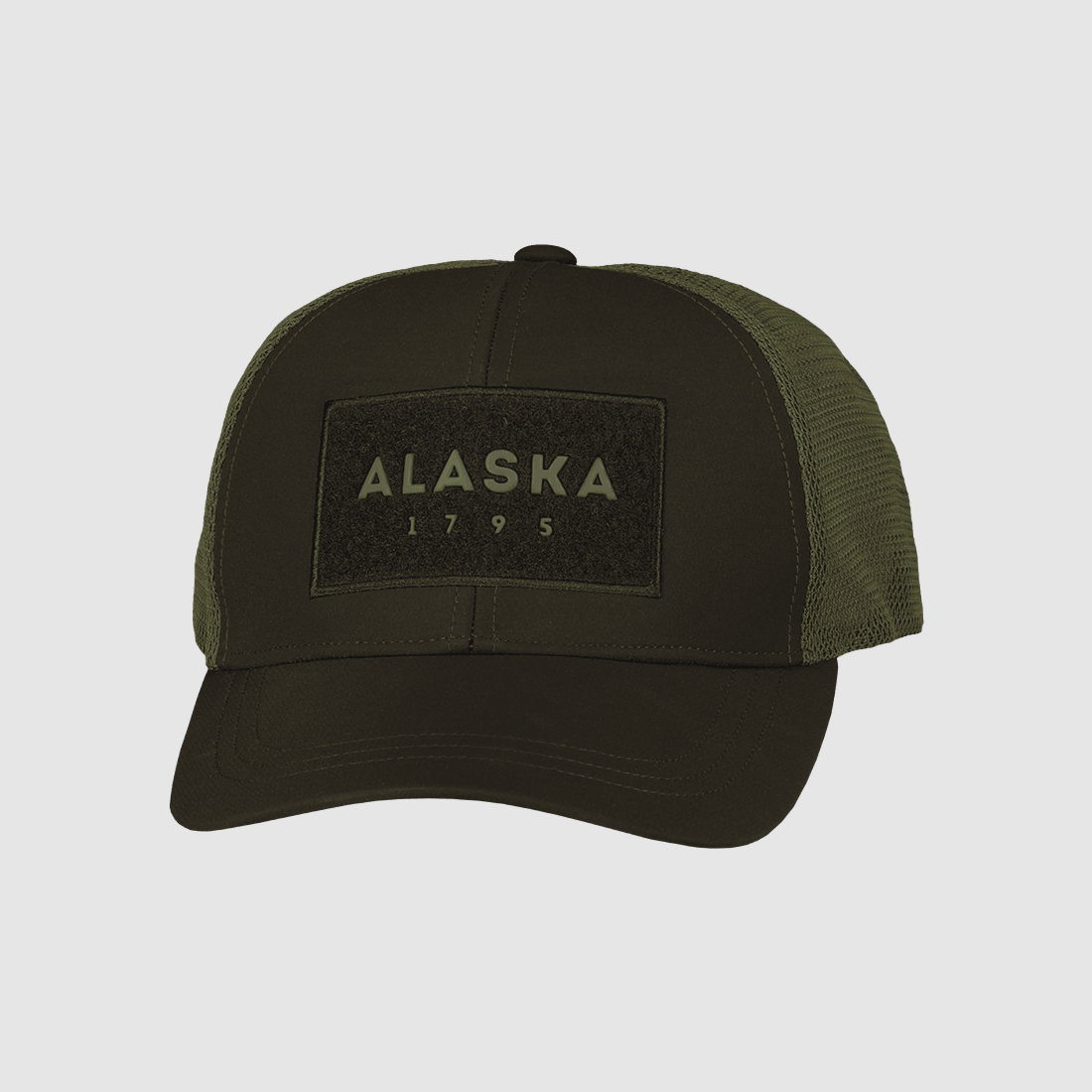 Alaska 1795 Casquette Trucker Marron/Olive