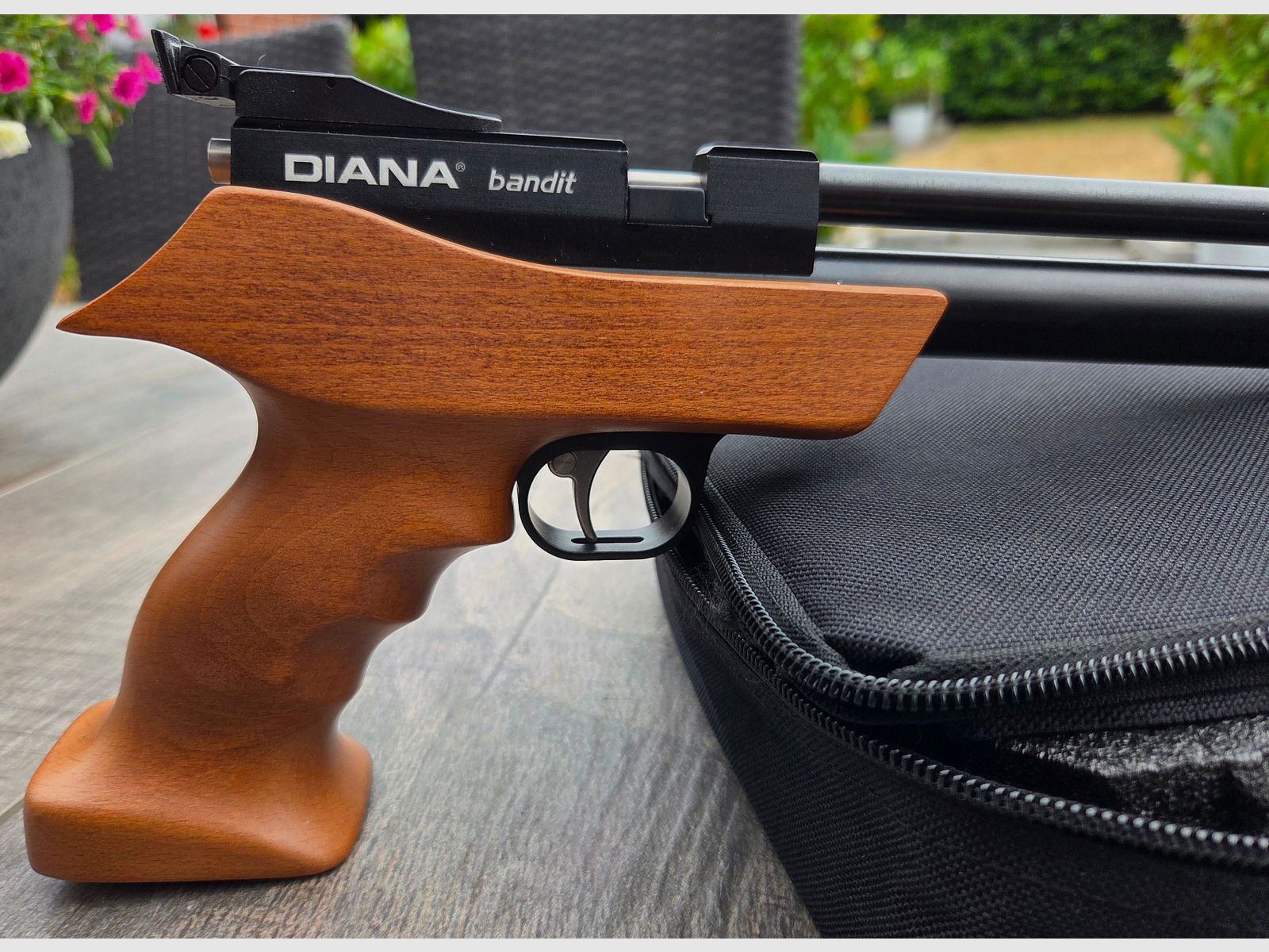 Diana Bandit PCP luchtdrukpistool, als nieuw met factuur van 27.07.2026