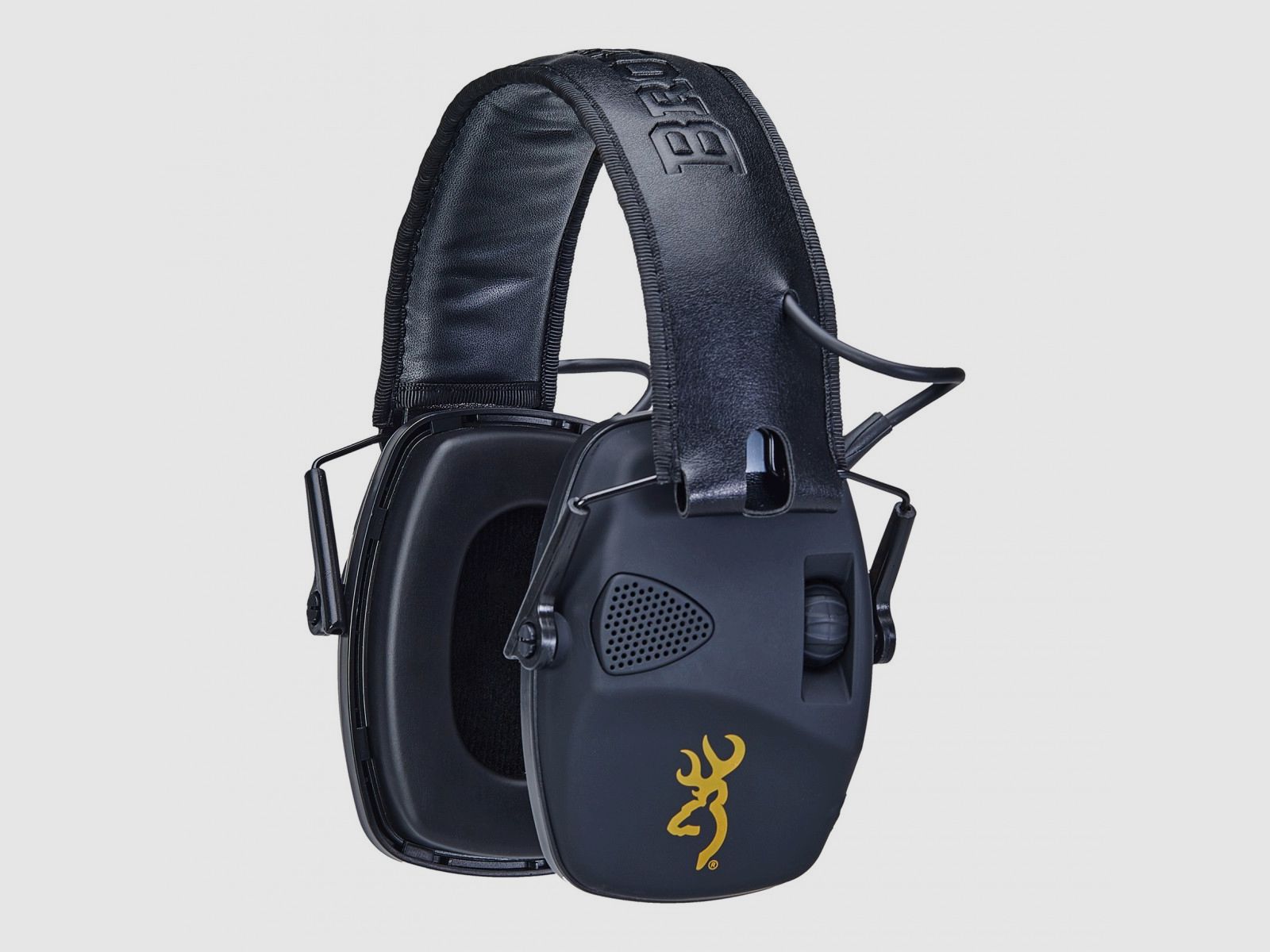 Protezione acustica Browning, Fox, nera, immagine 1 di 2