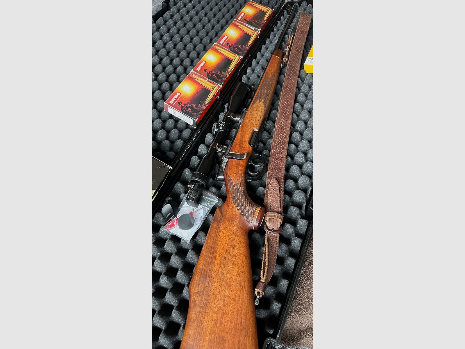 Steyr Mannlicher Modell M – Jachtgeweer met Duitse trekker, incl. Zeiss ZF, Docter Sight & munitie