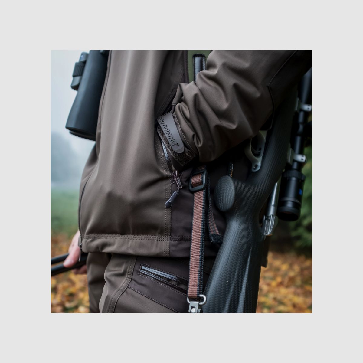 Chaqueta Huntflex de SHOOTERKING en oliva