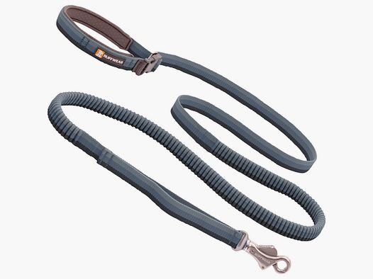 Ruffwear Roamer™ Bungee Dog Leash (Length 2.2-3.4m – Granite Gray)