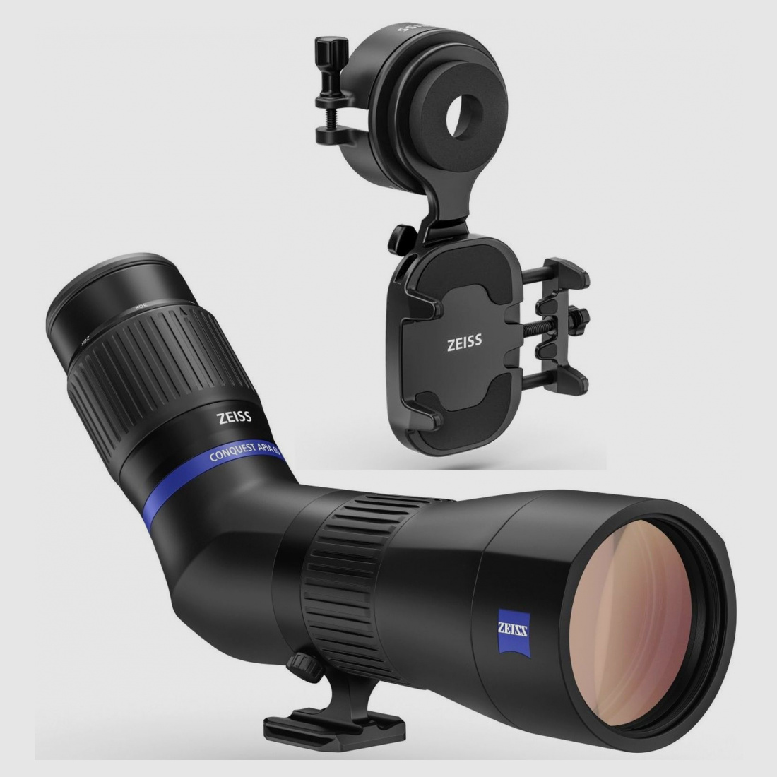Zeiss ZEISS Conquest Apia 65 mit Okular 20-50x + ZEISS Digiscoping Adapter