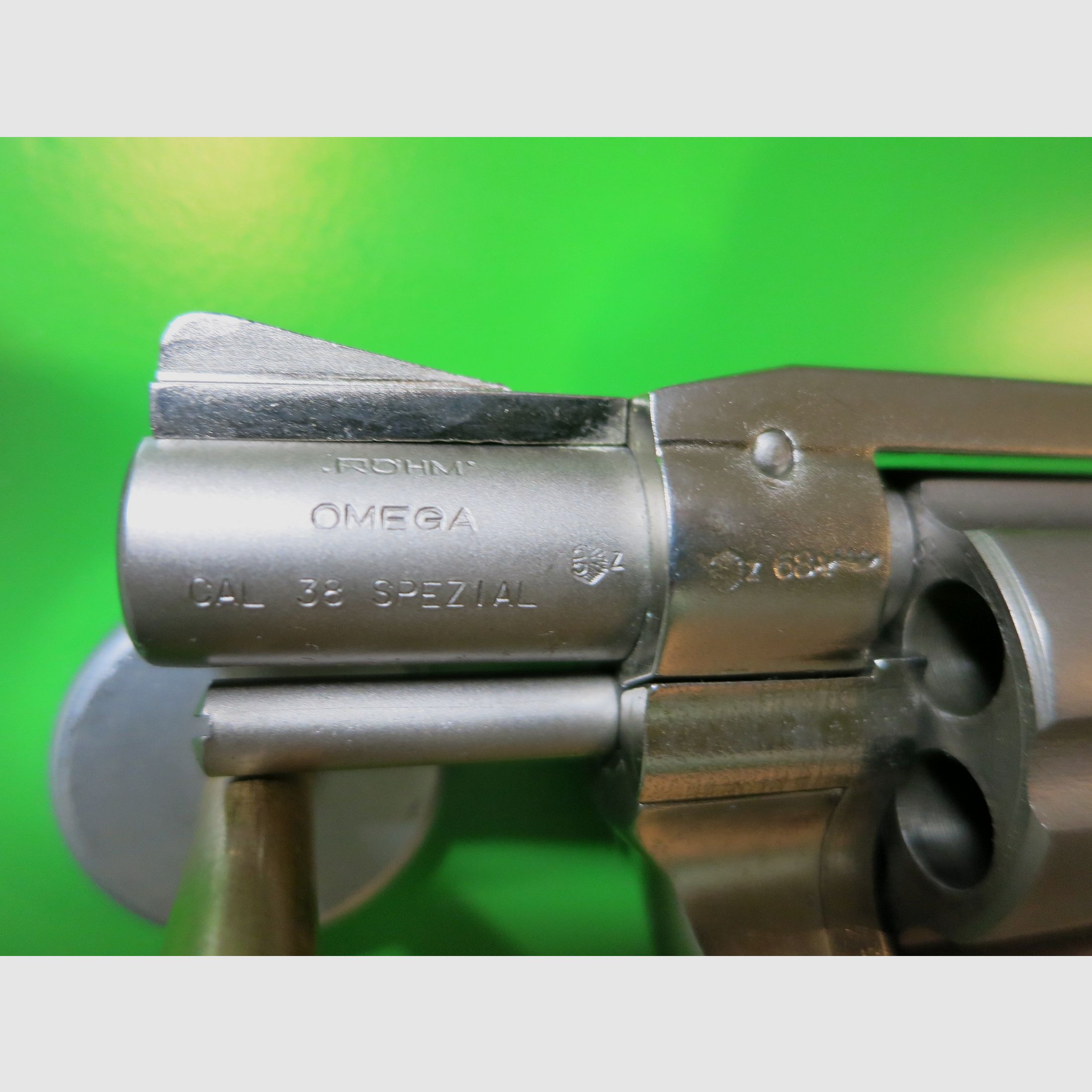 RÖHM, Mod. RG 38S Dwutonowy nikiel, .38 Spec.   #51-