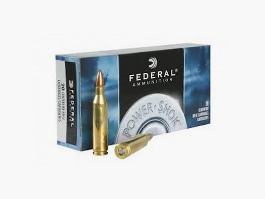 Federal 243 win Power Shock - Soft Point 100 gr