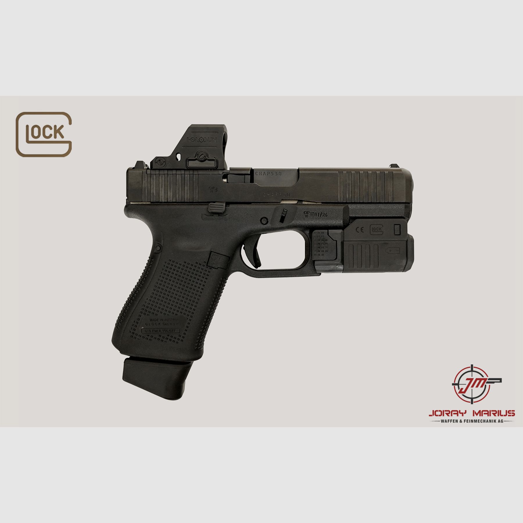 Glock 19 Gen5 FS MOS 9mm Para, Bild 1 von 3