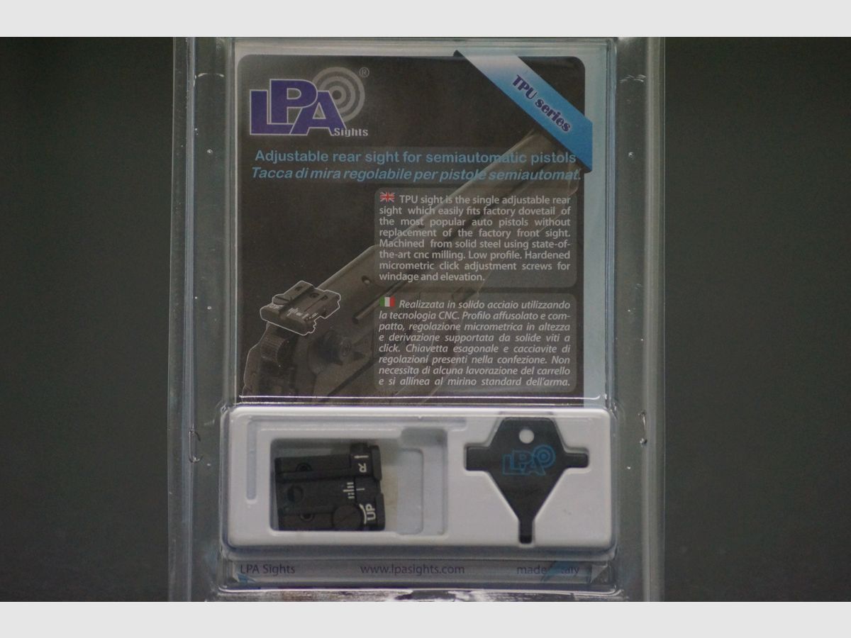 LPA Visierung CZ 75 SP-01 Shadow, Bild 1 von 3