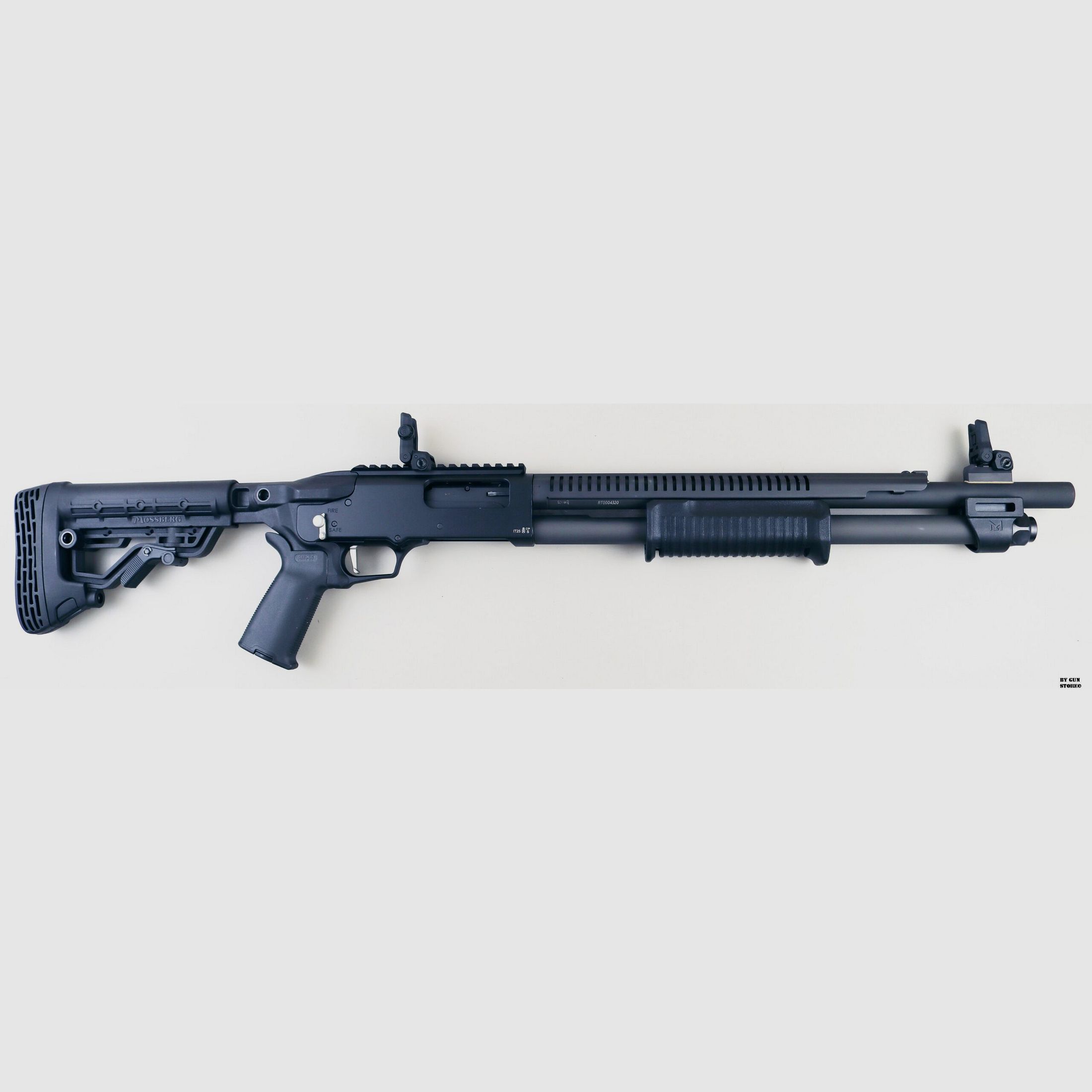Fusil à pompe Mossberg mod. 590R Rail cal. 12, image 9 sur 12