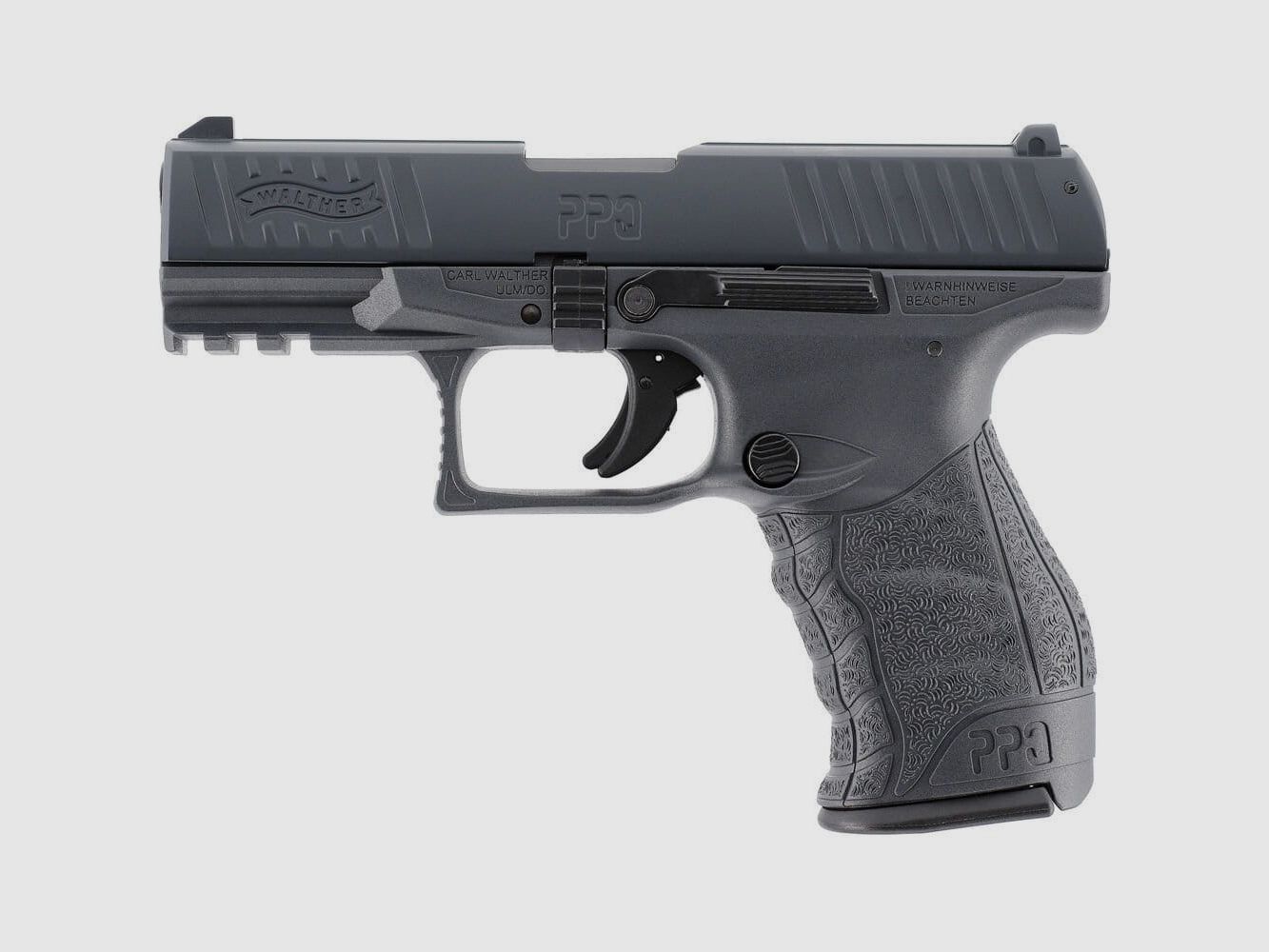 Walther PPQ M2 blank pistol 9mm P.A.K. Tungsten Gray