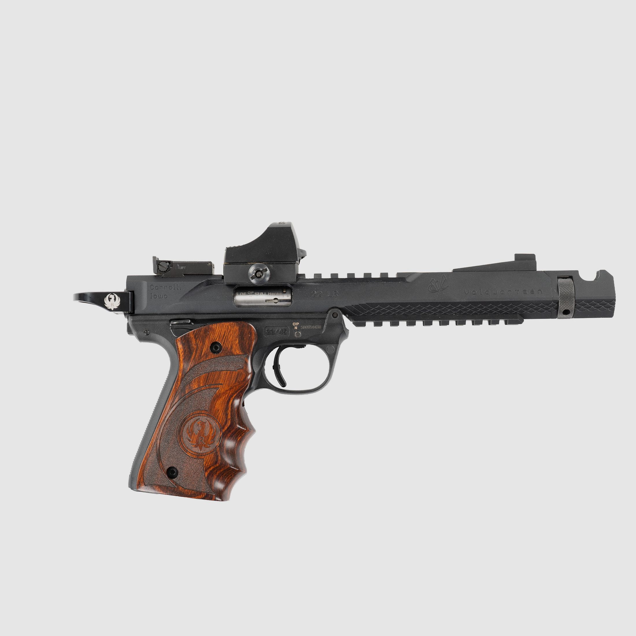 Ruger Mk4 22/45 con Volquatsen Upper, imagen 1 de 3