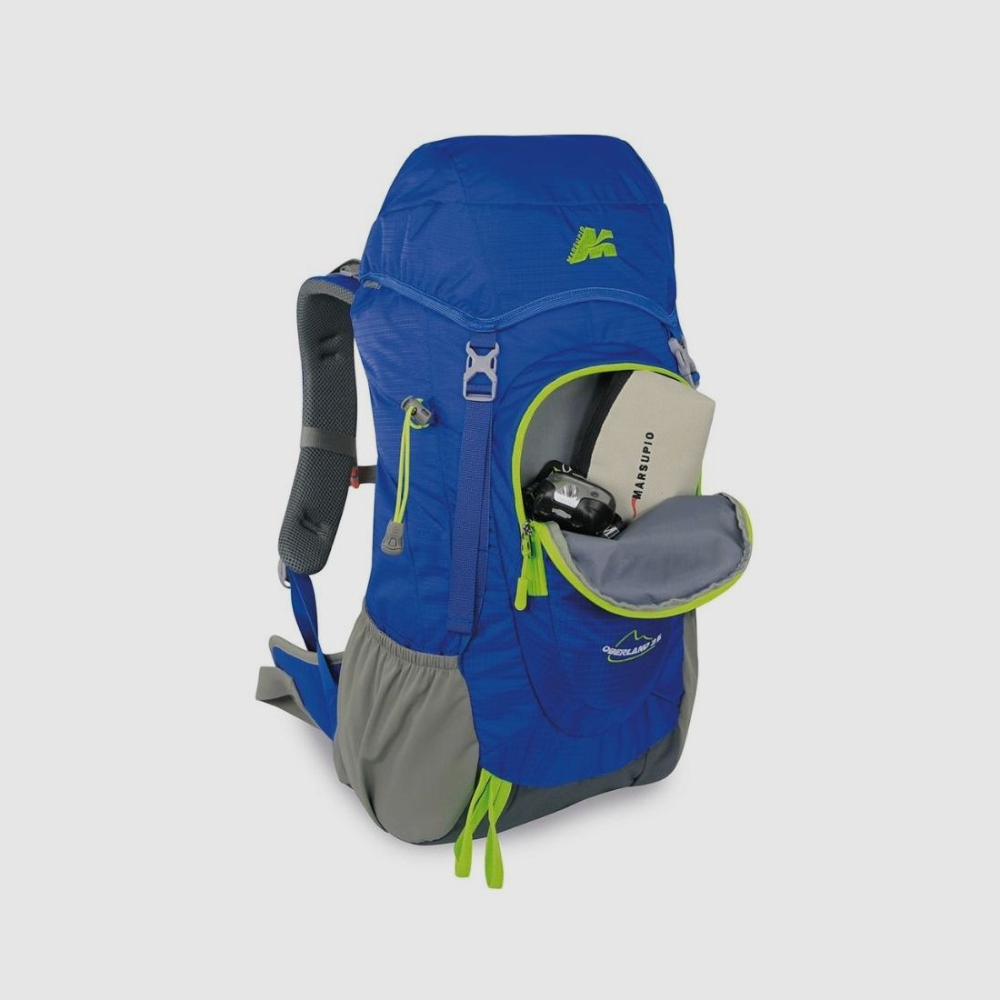 OBERLAND 35 – Marsupio Green-Petrol Trekking Backpack, image 3 of 7