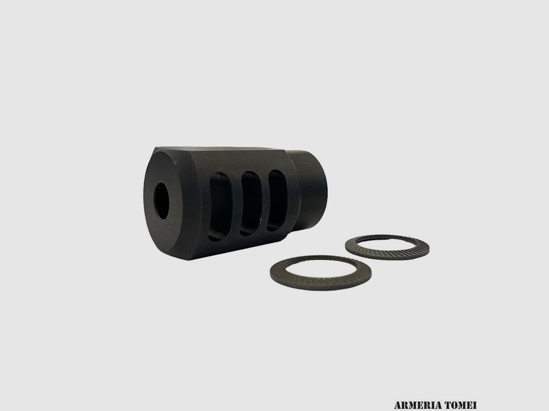 SABATTI – Tactical Muzzle Brake for Tactical EVO Rifles, Barrel Diameter 28, image 1 of 2