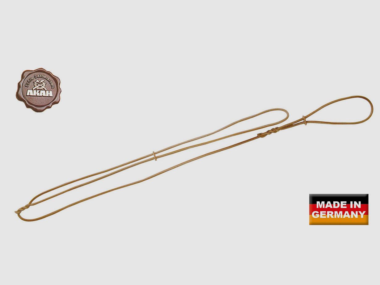 Laisse ronde en cuir silencieuse 7mm