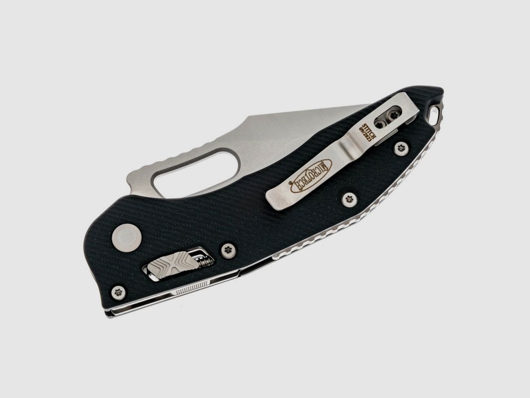 Messer Microtech Stitch Ram-Lok S/E Schwarz, Bild 4 von 4
