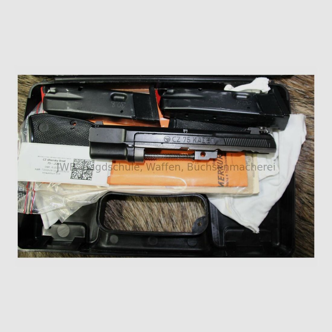 CZ Uhersky Brod 85 B mit Wechselsystem Kadet 9mmLuger