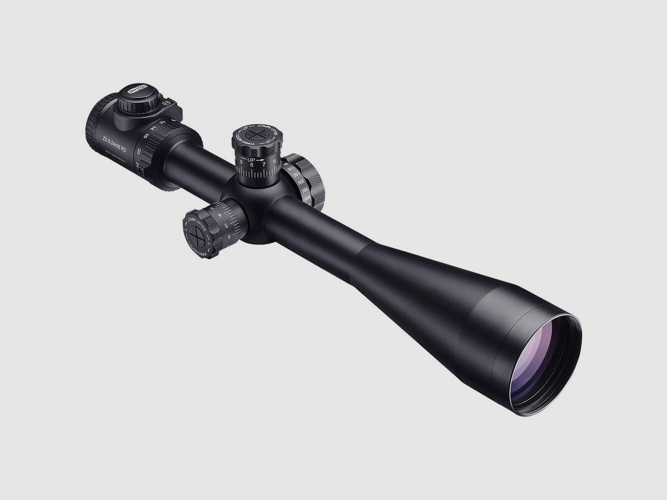 Meopta Zielfernrohr ZD 6-24x56 RD Absehen Mil-Dot 2 Absehen mit 1/4 MOA-Verstellung