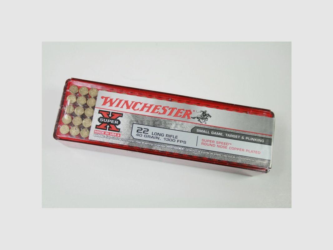 WINCHESTER CARTUCHOS 22LR SUPER X