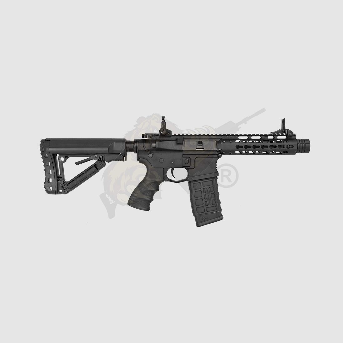 G&G CM16 Wild Hog 7" Airsoft mit ETU - max 0,5 Joule