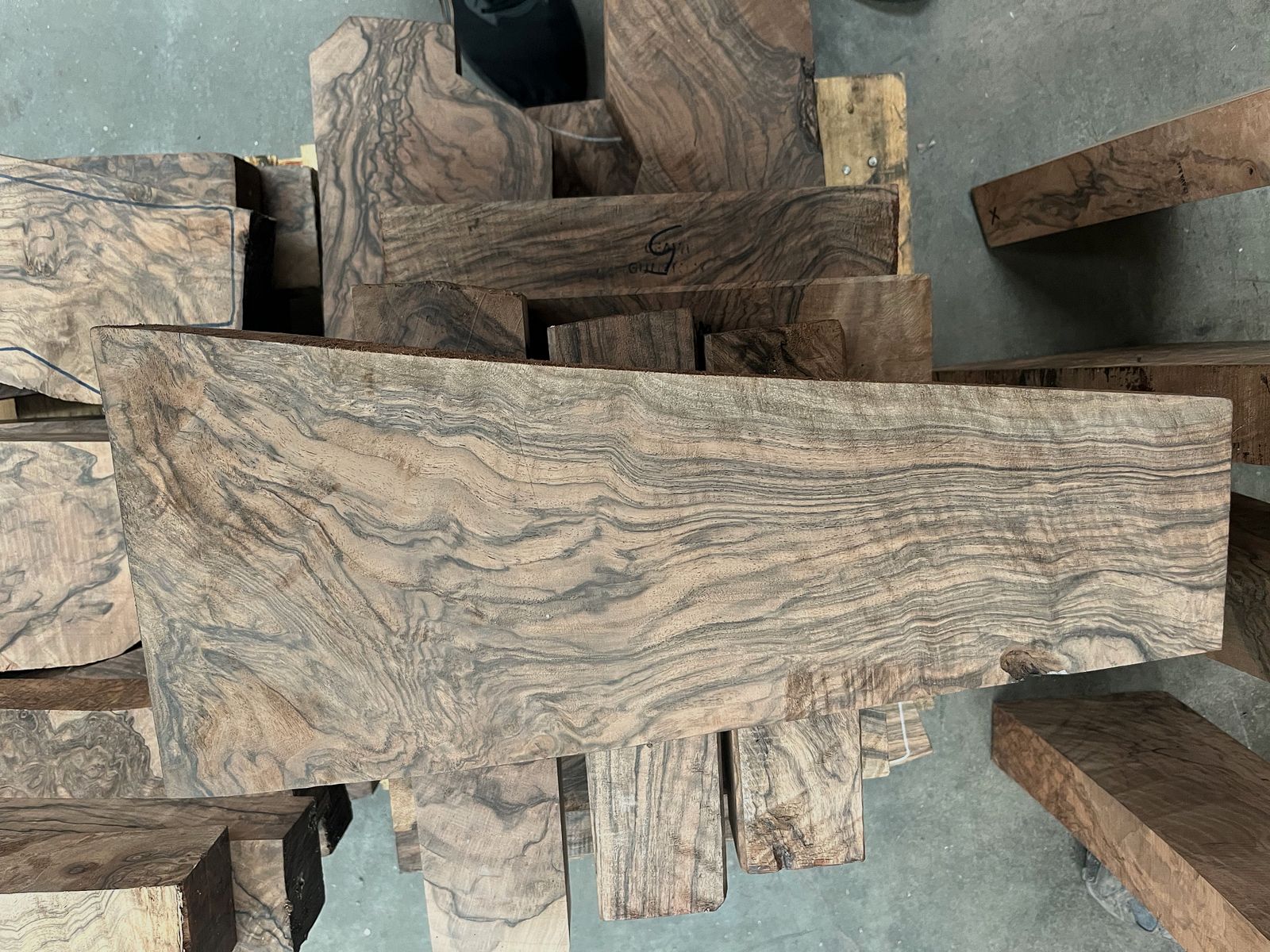 Stock de madera Calcio Perazzi Beretta Krieghoff