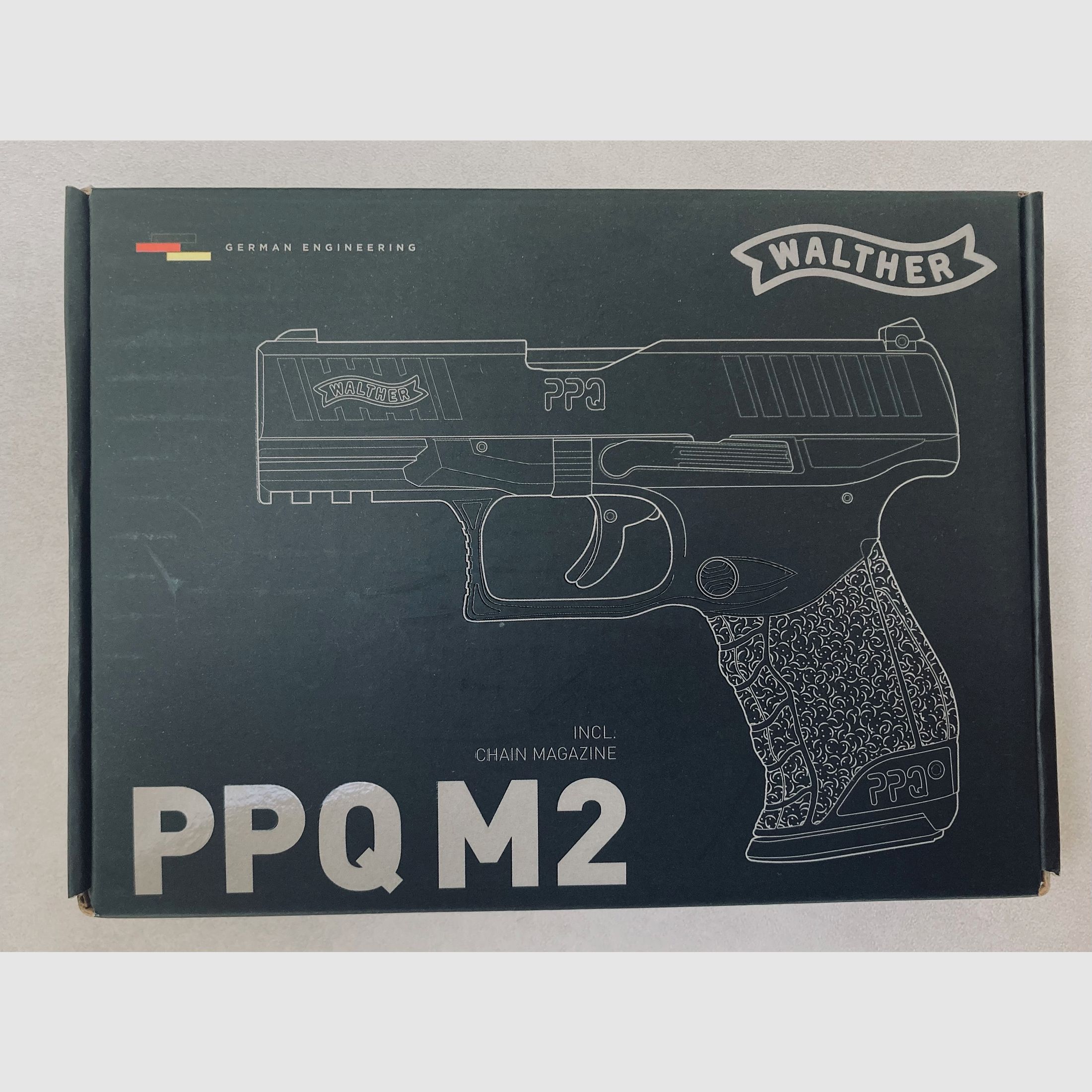 Umarex Walther PPQ M2 4,5mm Diabolo CO2 Pistole - neuwertiger Zustand