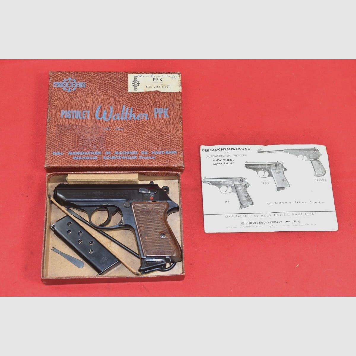 #7519 PISTOLET WALTHER PPK, MANURHIN, Kal. 7,65Br., zdjęcie 1 z 25