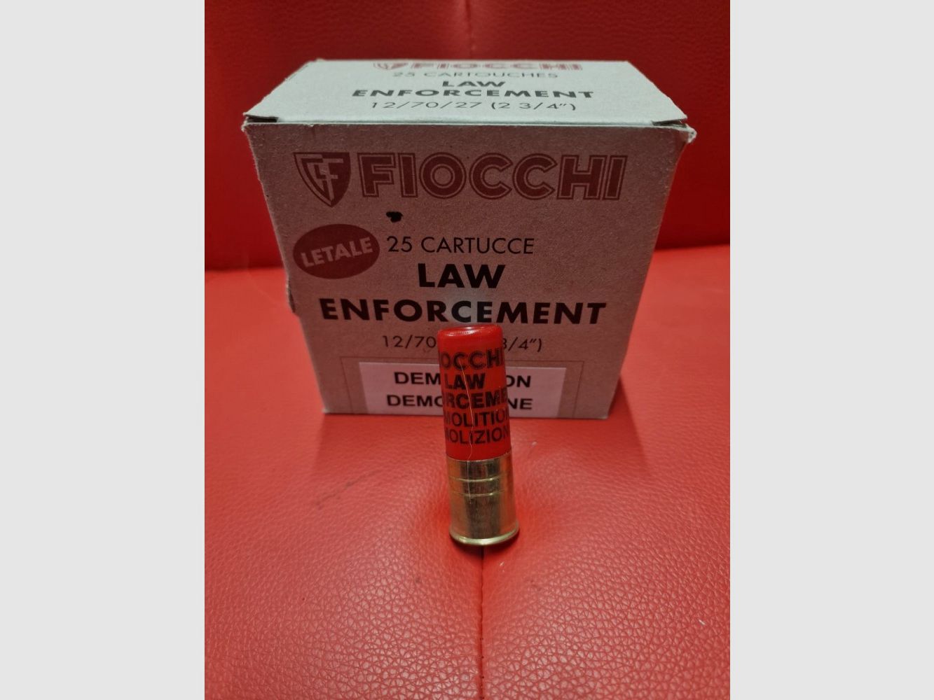 12/70 Law Enforcement Slug Demolition 30gr. Fiocchi, afbeelding 2 van 4