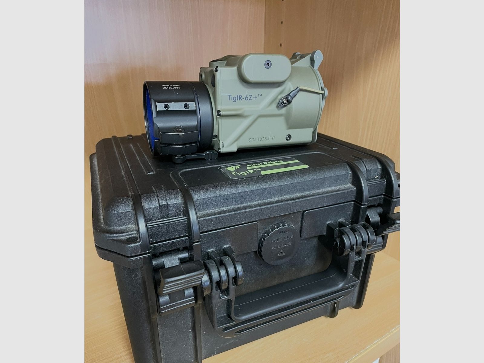 TigIR-6Z+ urządzenie do obrazowania termicznego jak nowe z adapterem