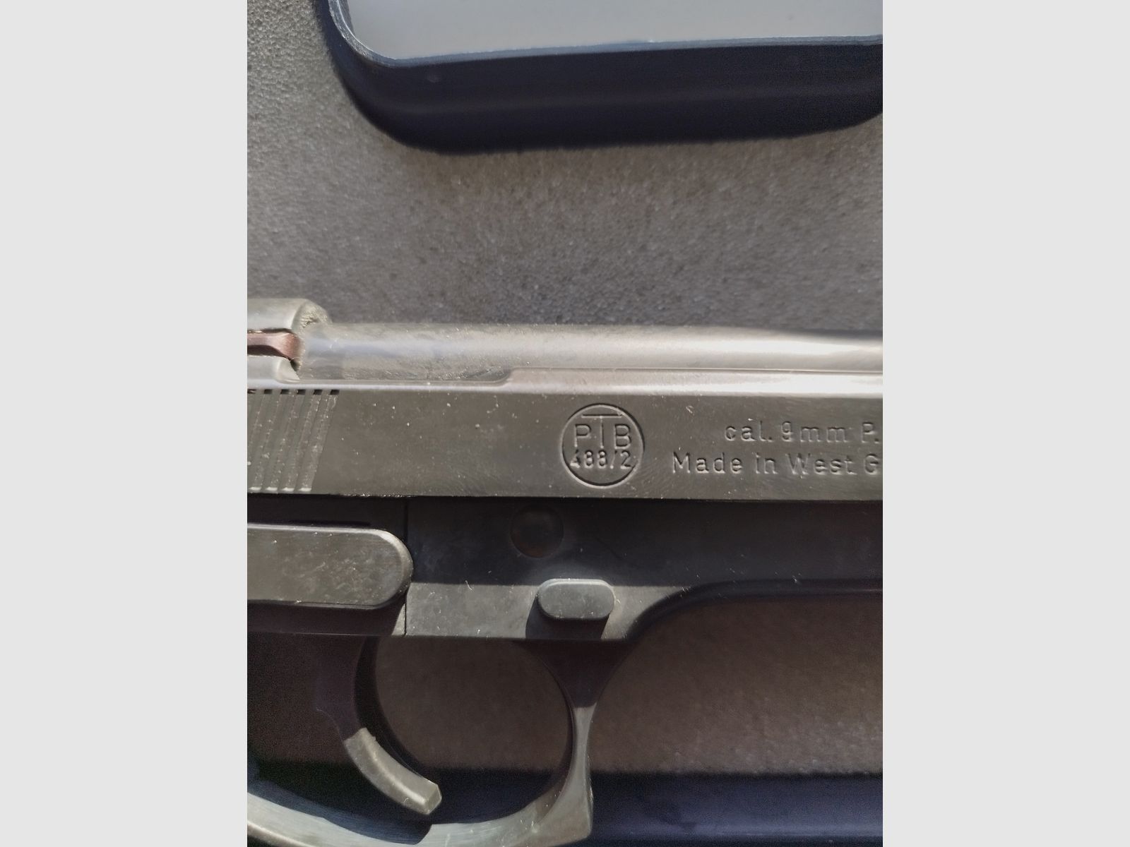 SRS Pistole Reck Miami 92 (Beretta) 9mm P.A.K. PTB mit Zubehör 