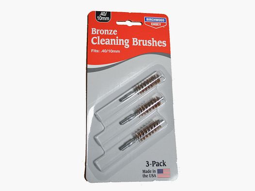 3 bronze brushes .40/10mm