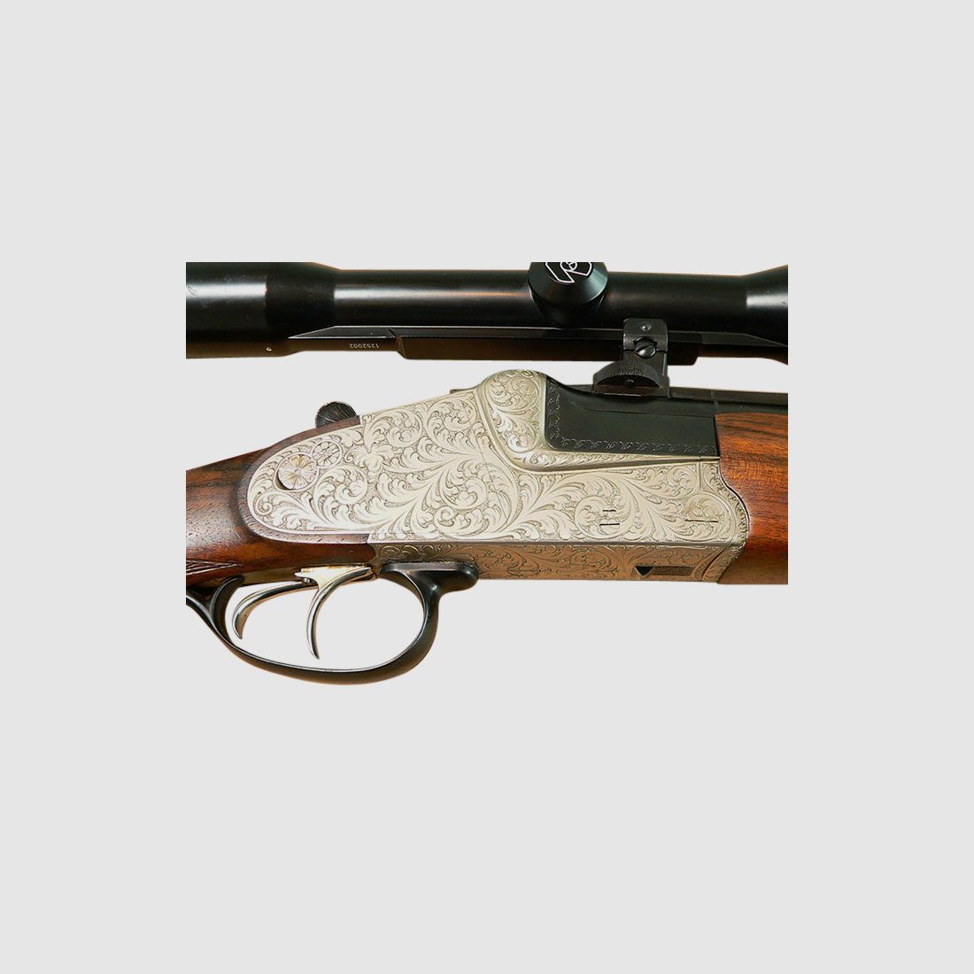Fusil à deux coups Krieghoff, Ulm-Primus, Cal. 5,6x50 R Mag. - 16/70