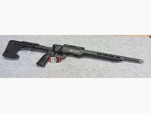 SAVAGE B22 Precision Lite Carbon en calibre .22lr con cañón de 18