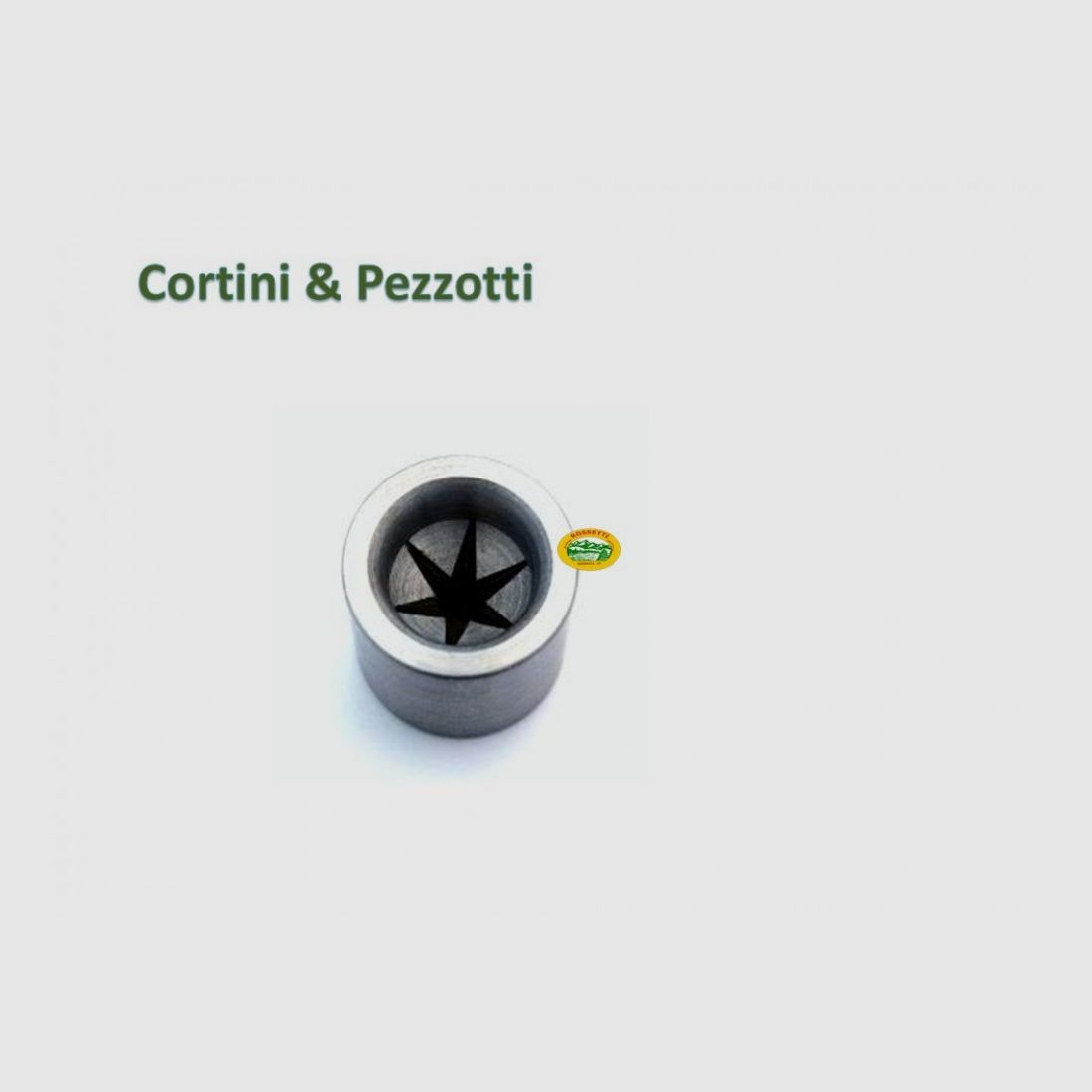 CORTINI & PEZZOTTI Sterngravurspule aus Stahl 6 Pliche Kal.36 und 410