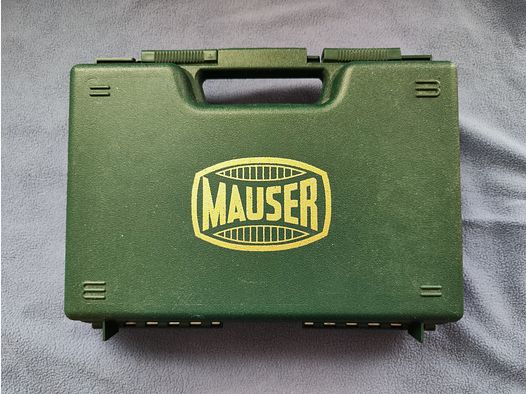 Mauser HSC Modell 90   9mm P.A.K. im Koffer