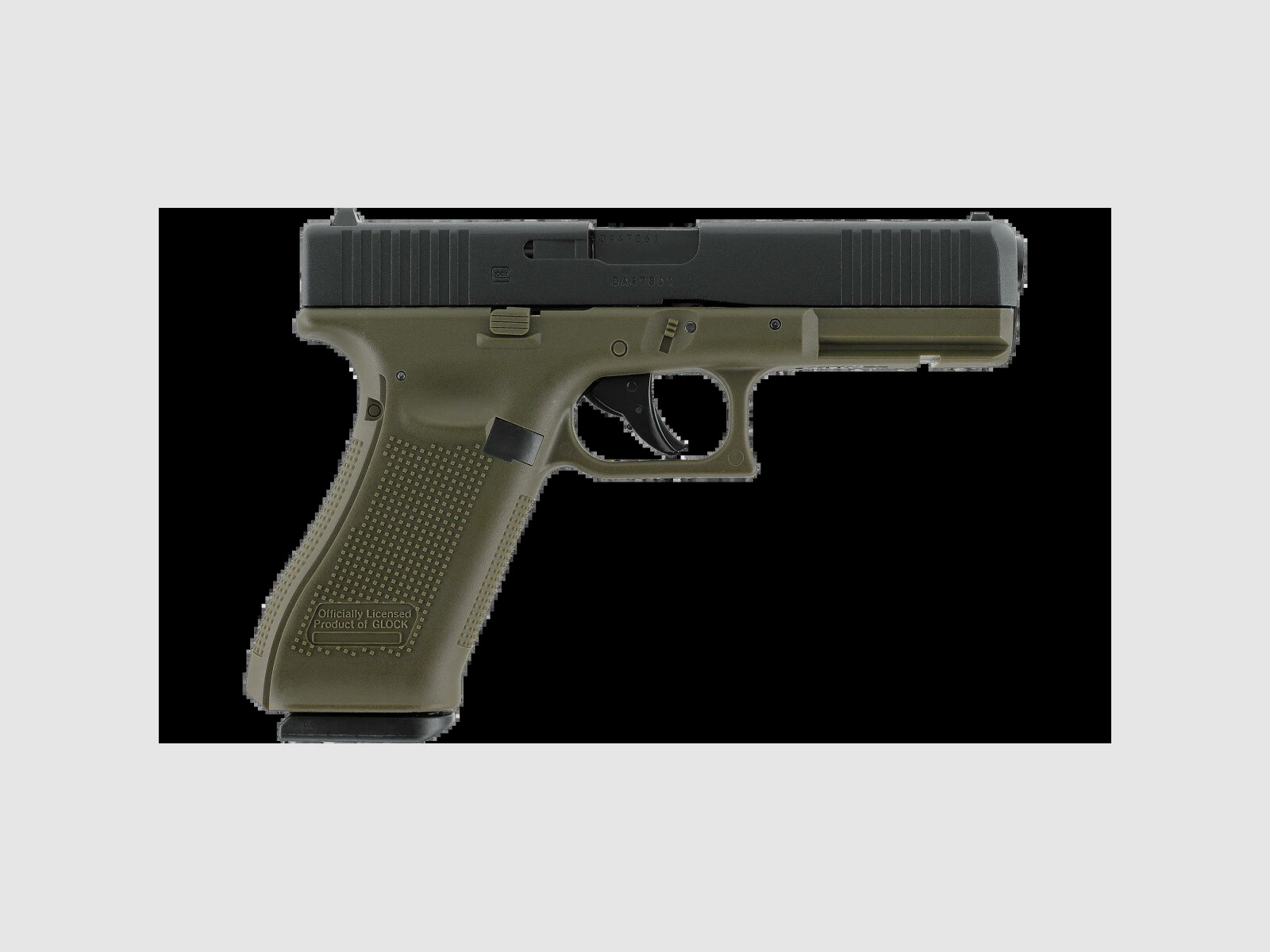 Glock 17 Gen5 - Metal Slide, Co2 GBB - Battlefield Green | UMAREX