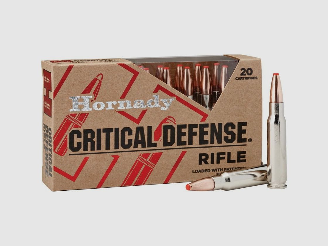 Hornady .308 Win. FTX Critical Defense 155 gr. - 20 stuks.
