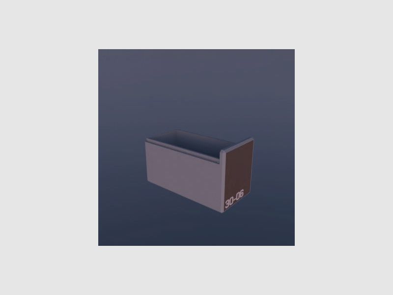Filamelt Munitionsbox / .30-06 SPRG / ‘Schiebedeckel’ / Patronenbox, Ammo Box