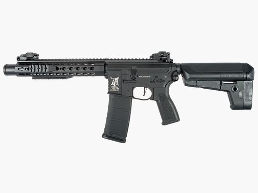 AR15 KeyMod 10 Zoll BRAVO Delta Armory Schwarz S-AEG Airsoft Gewehr Frei ab 18 Jahren