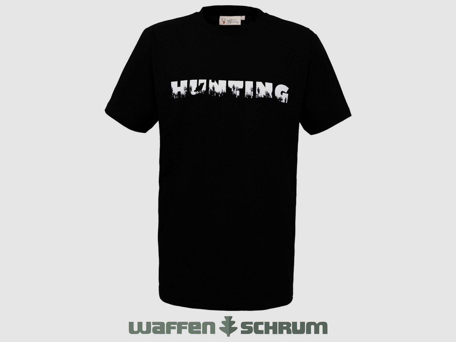 Hubertus T-Shirt Hunting Black