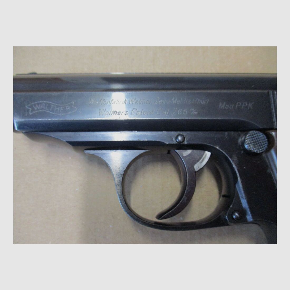Walther Zella Mehlis pistol Mod. PPK 7.65 mm ZM Civil PPK