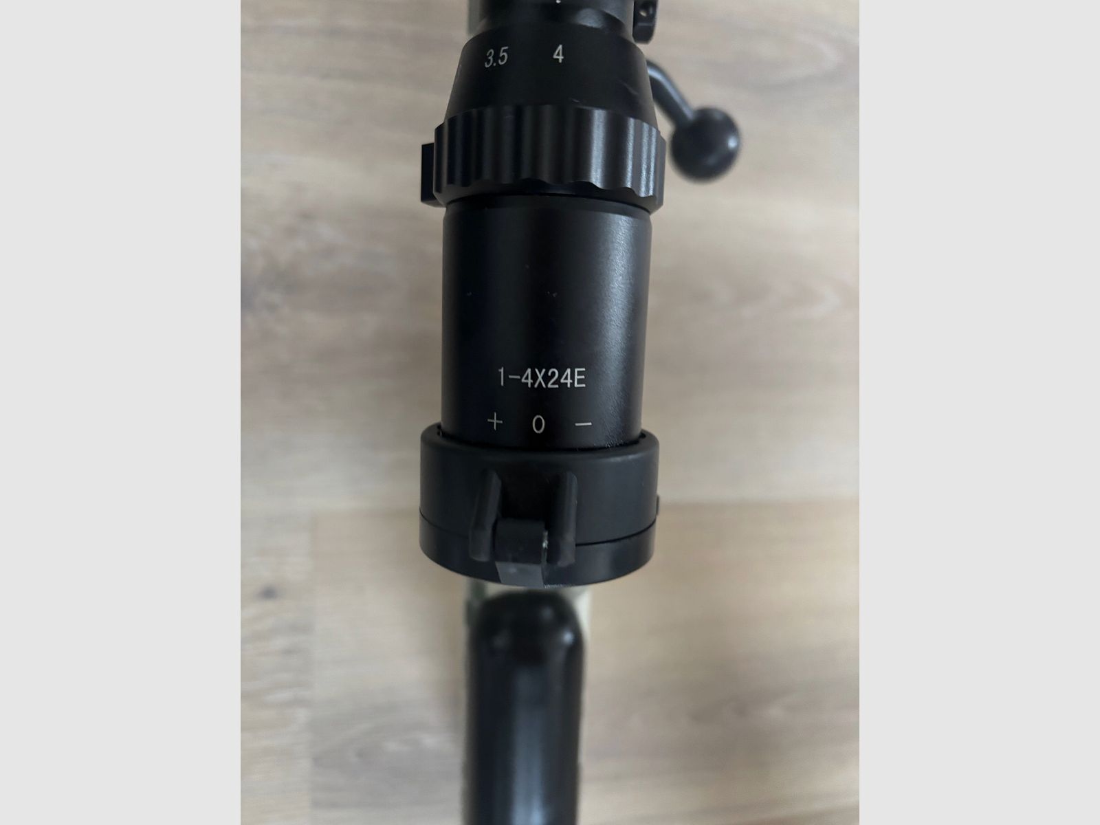 6mm sniper with scope and bipod