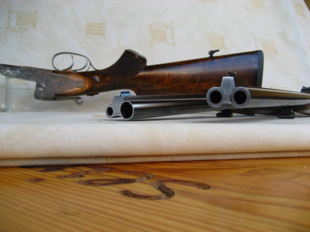 Ziegenhahn & Sohn Doppelbüchse Big Five mit Wechsellauf inkl. Munition !!