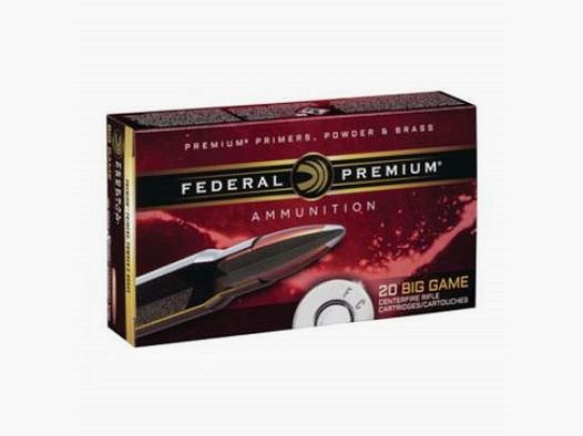 Federal Premium Nosler AccuBond 6,5mm Creedmoor 140GR 20 cartouches